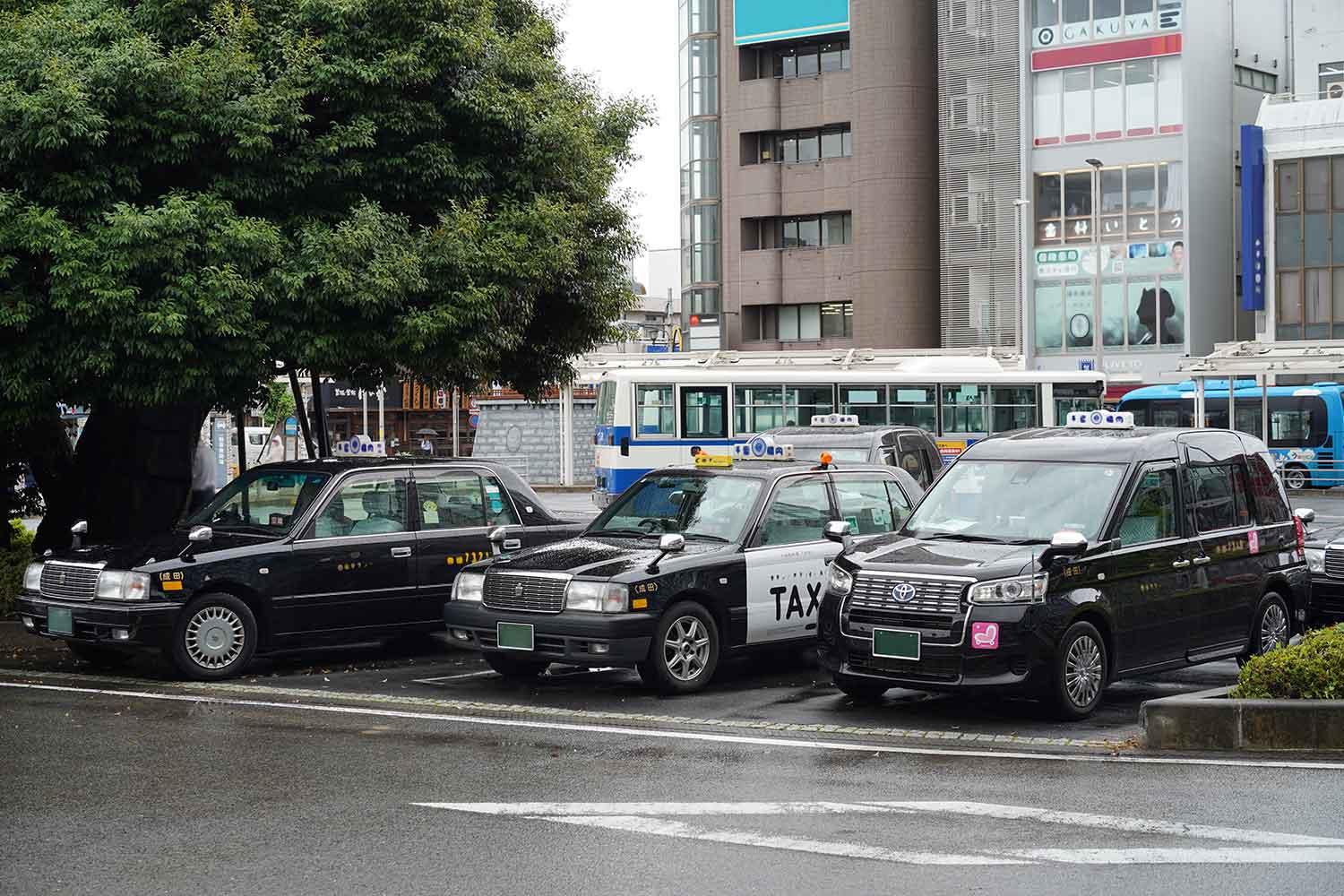 タクシー待機所の様子