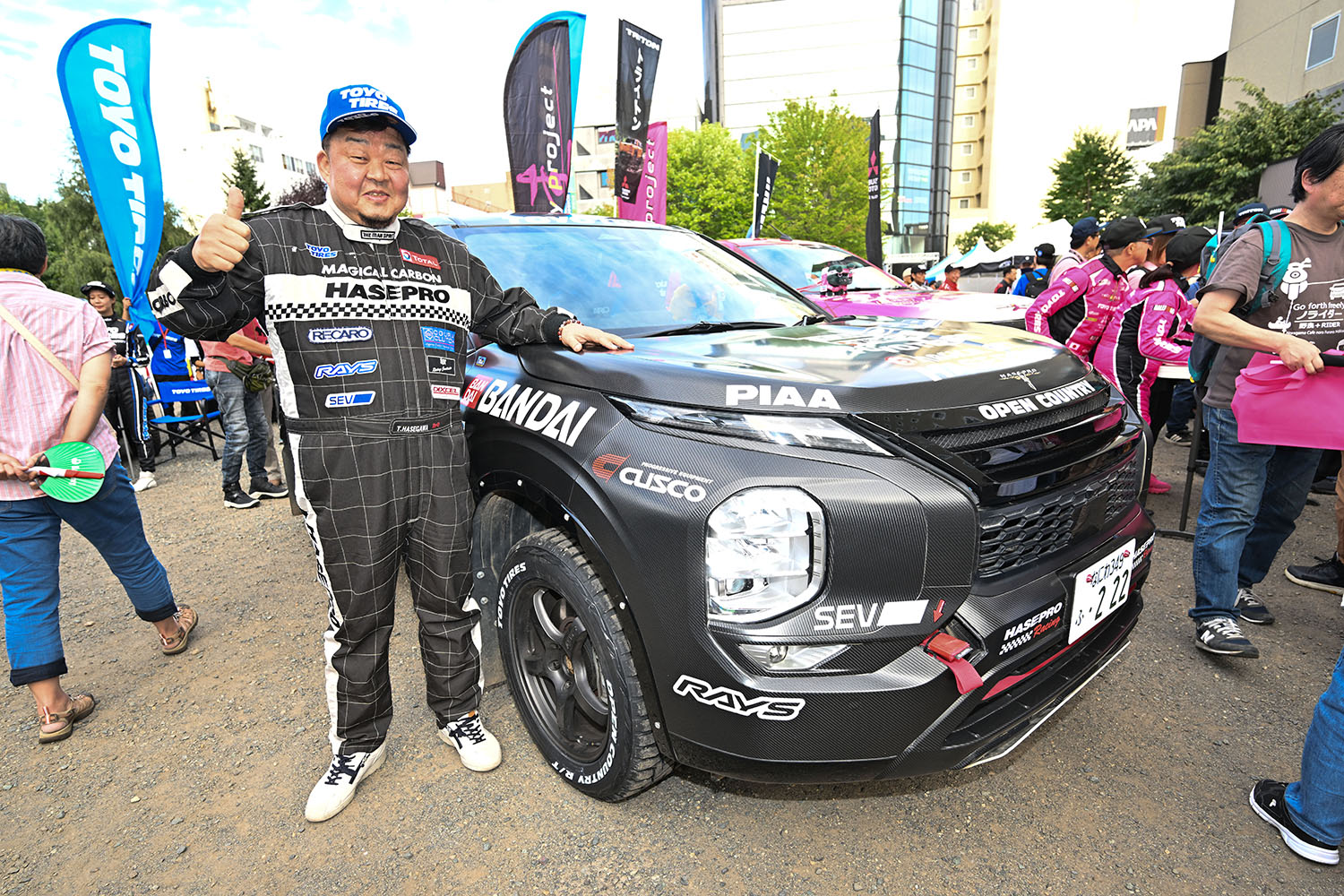 HASEPRO RACINGの長谷川智秀選手