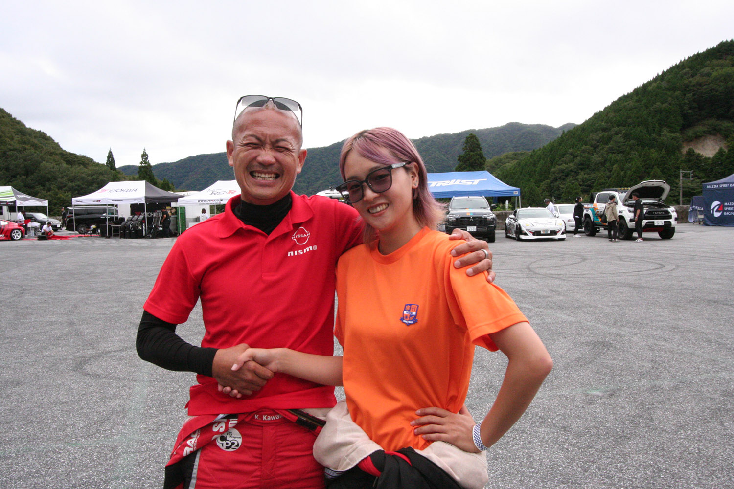 河本晃一選手と吉川萌衣選手 〜 画像2