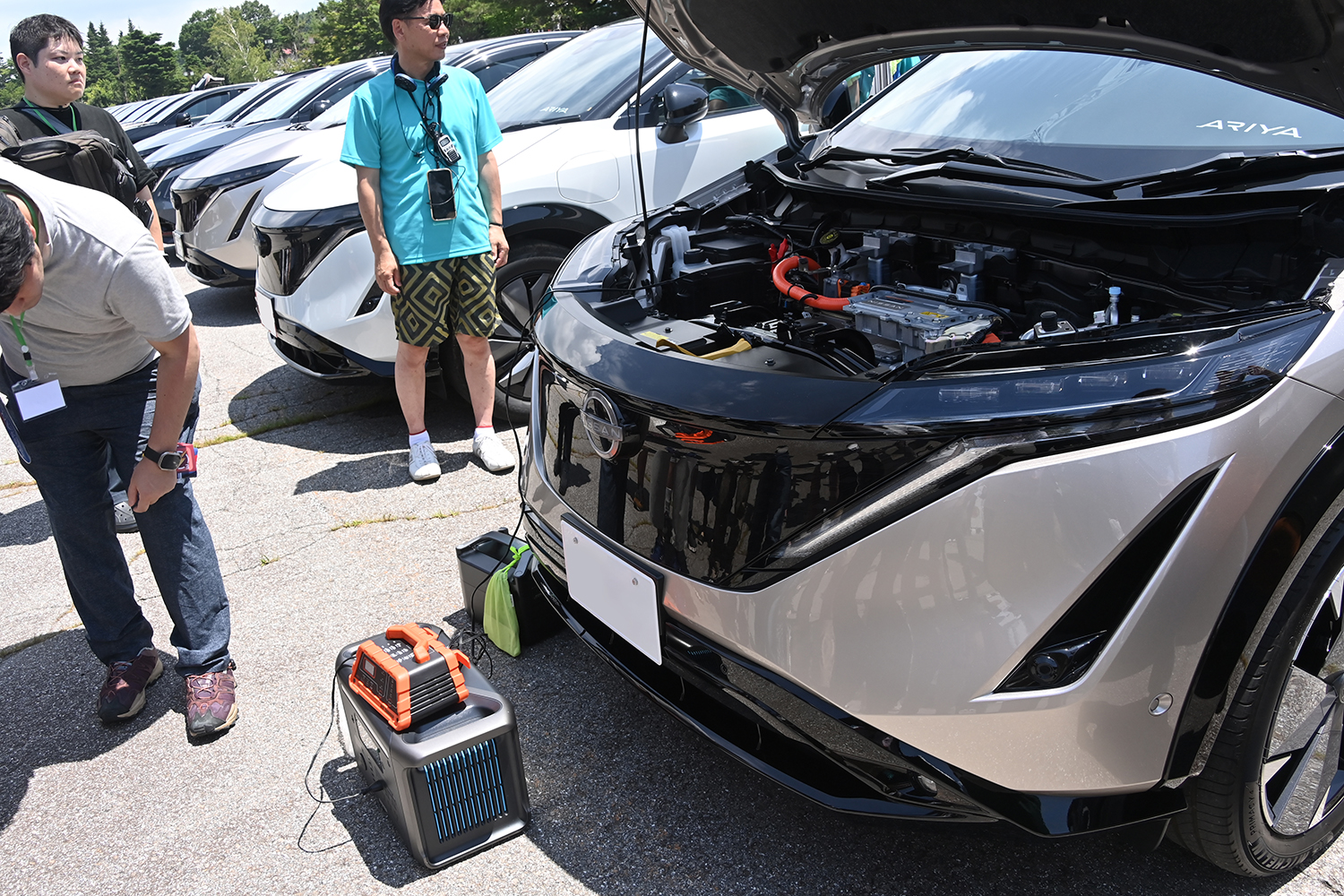 電気自動車だけのクリーンなオフ会「日産アリア全国オーナーズミーティング2024」に潜入した 〜 画像95