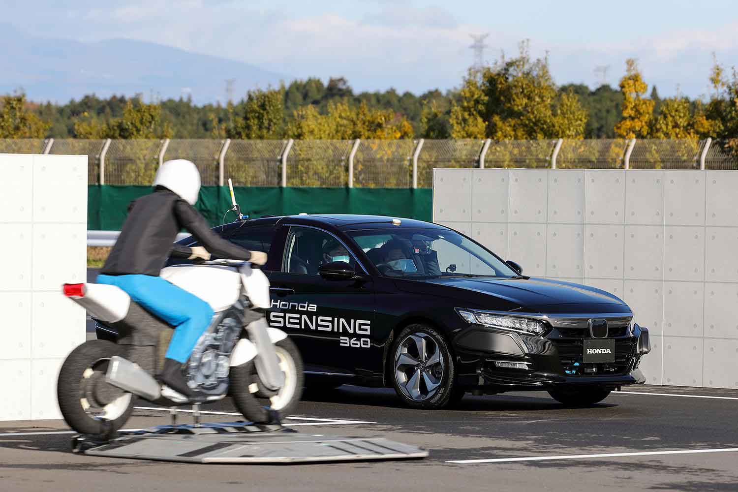 ホンダの安全運転支援システムのテスト様子 〜 画像5