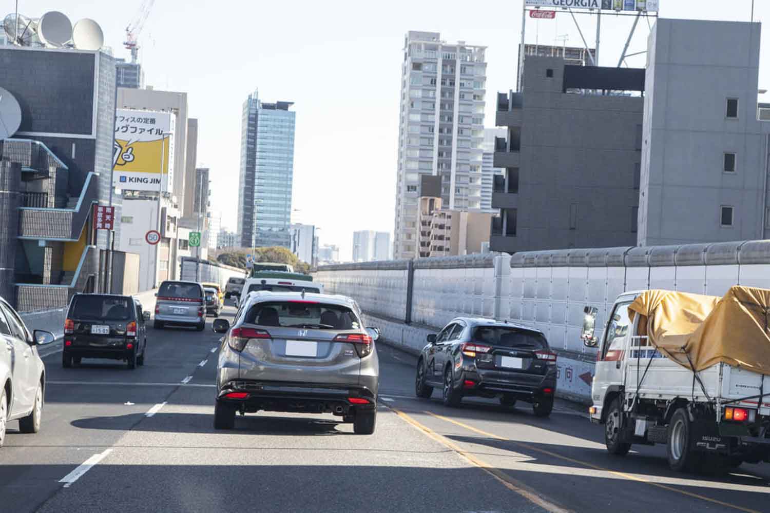 高速道路の合流地点での様子 〜 画像2