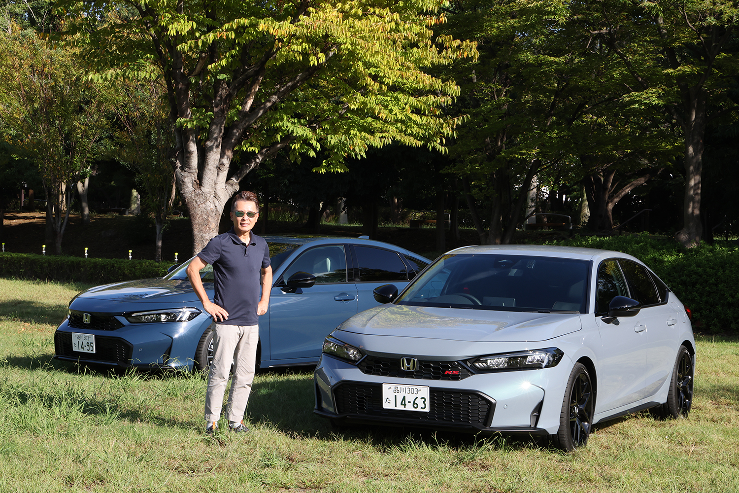 ホンダ・シビックと桂　伸一さん