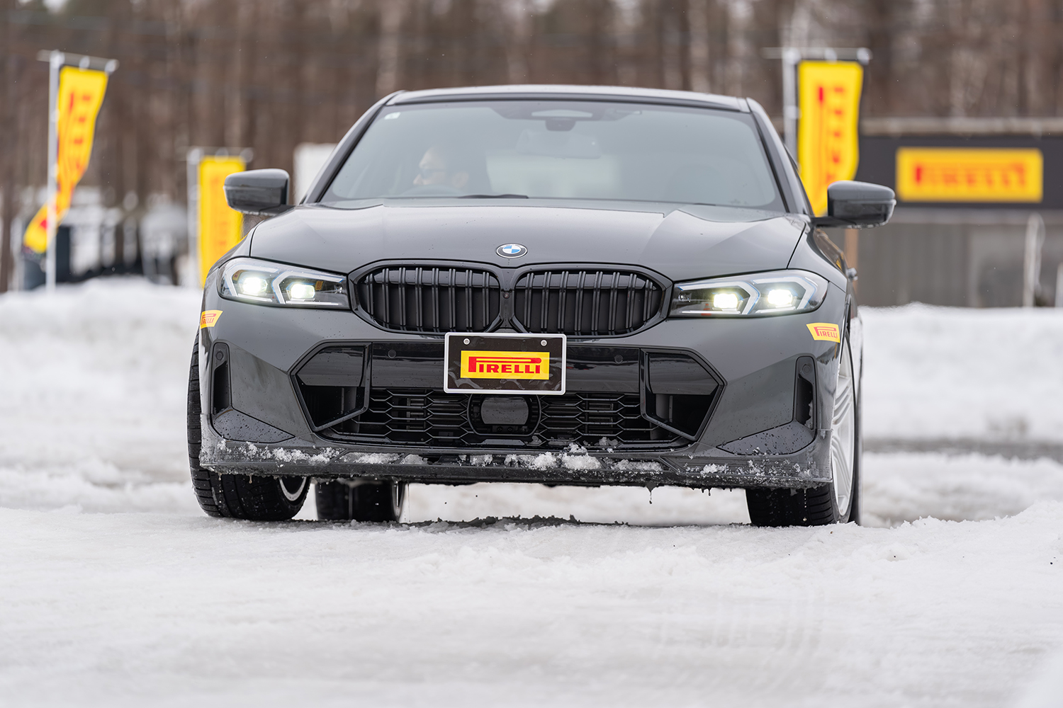 モータージャーナリストの斎藤　聡が雪上でピレリのウインタータイヤを試す 〜 画像103