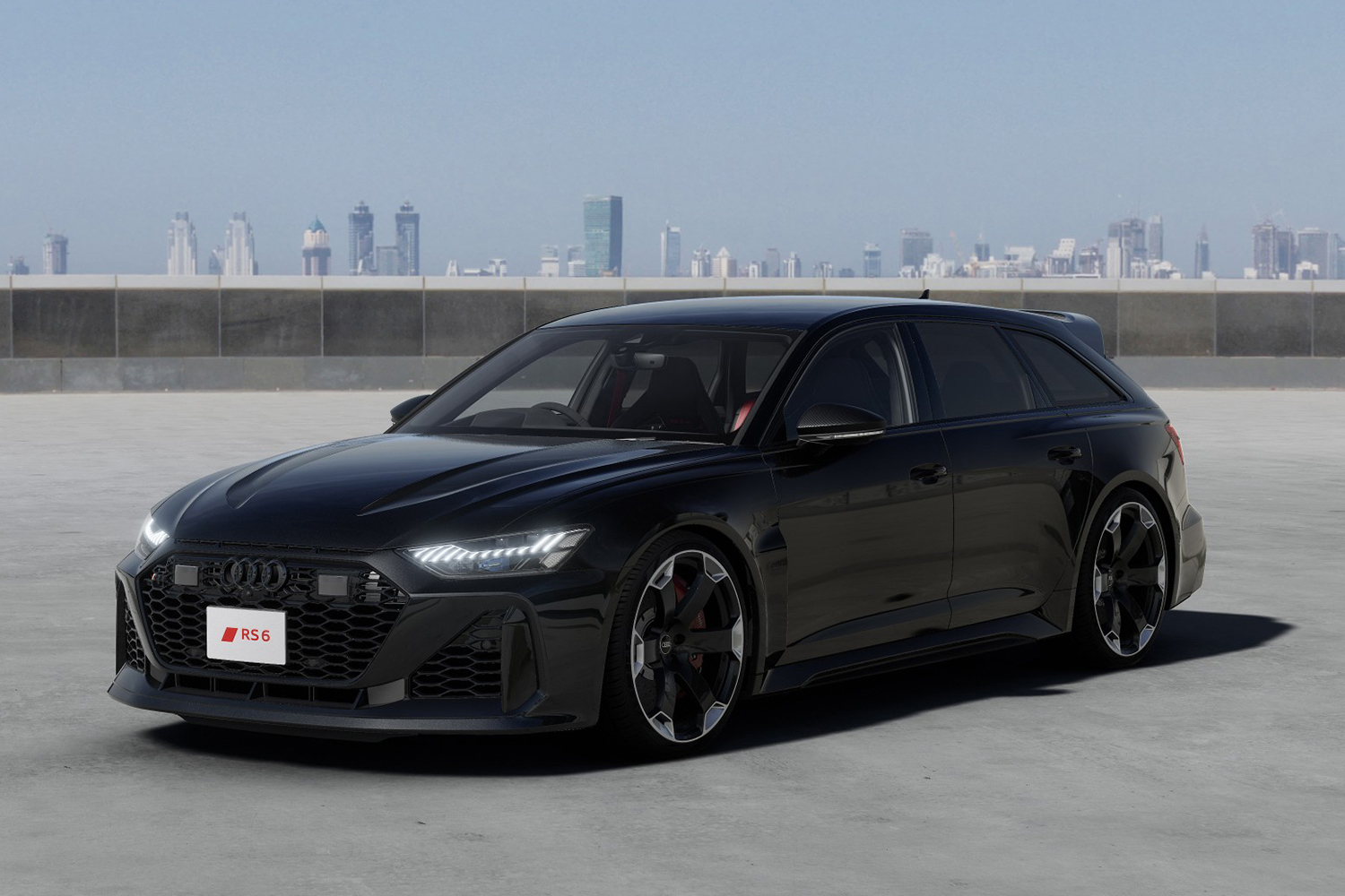 アウディRS6アバントGTのフロントスタイリング