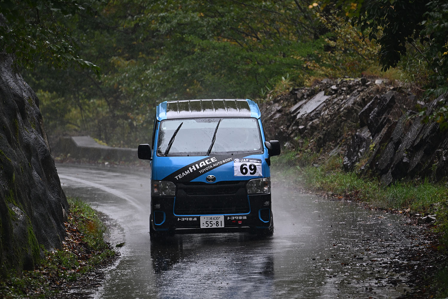 全日本ラリー選手権のオープンクラスに出場するマシン 〜 画像13