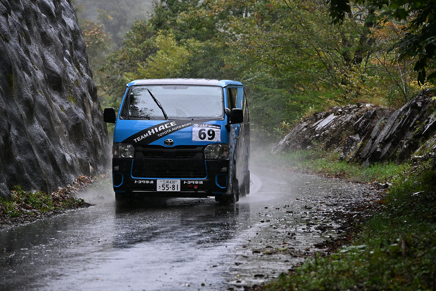 全日本ラリー選手権のオープンクラスに出場するマシン 〜 画像20