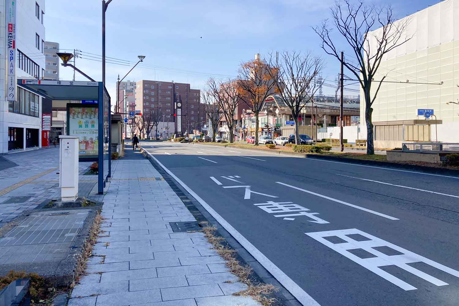 バス専用道路のイメージ