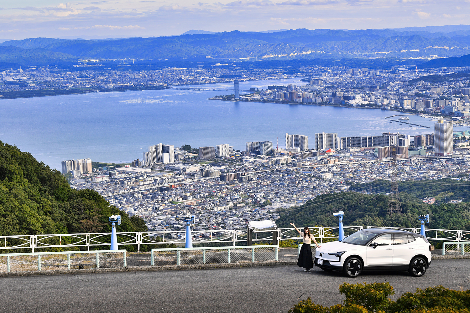 ボルボ EX30と比叡山ドライブウェイ 〜 画像69