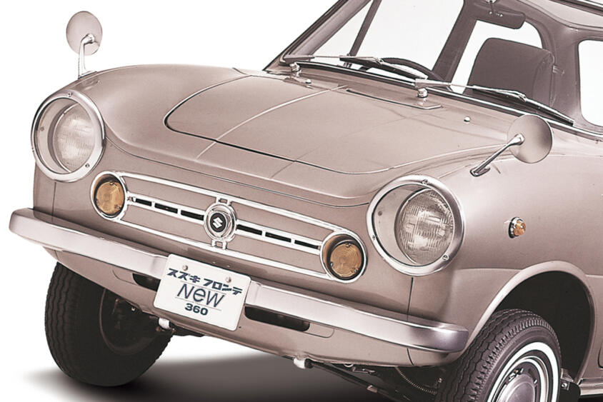 現行ラパンのデザインはなんと「60年前のクルマ」がモチーフ！　旧車「スズキ・フロンテ」はデザインのプロを唸らせるセンスの塊だった