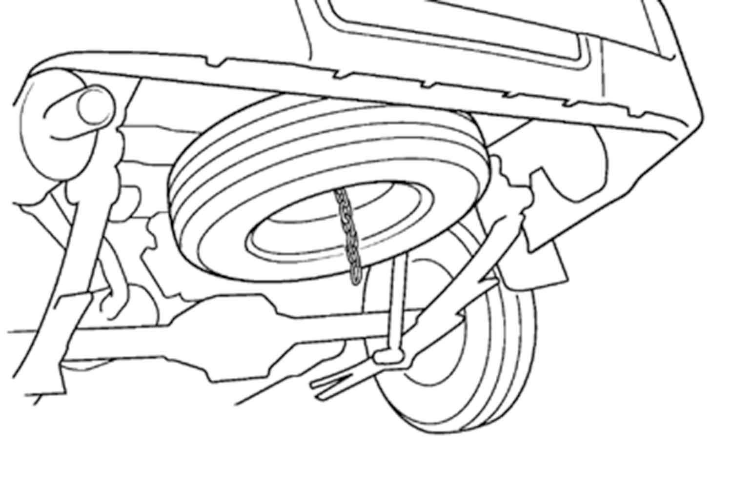 トラックのスペアタイヤに備わるチェーンの役割が偉大だった 〜 画像4