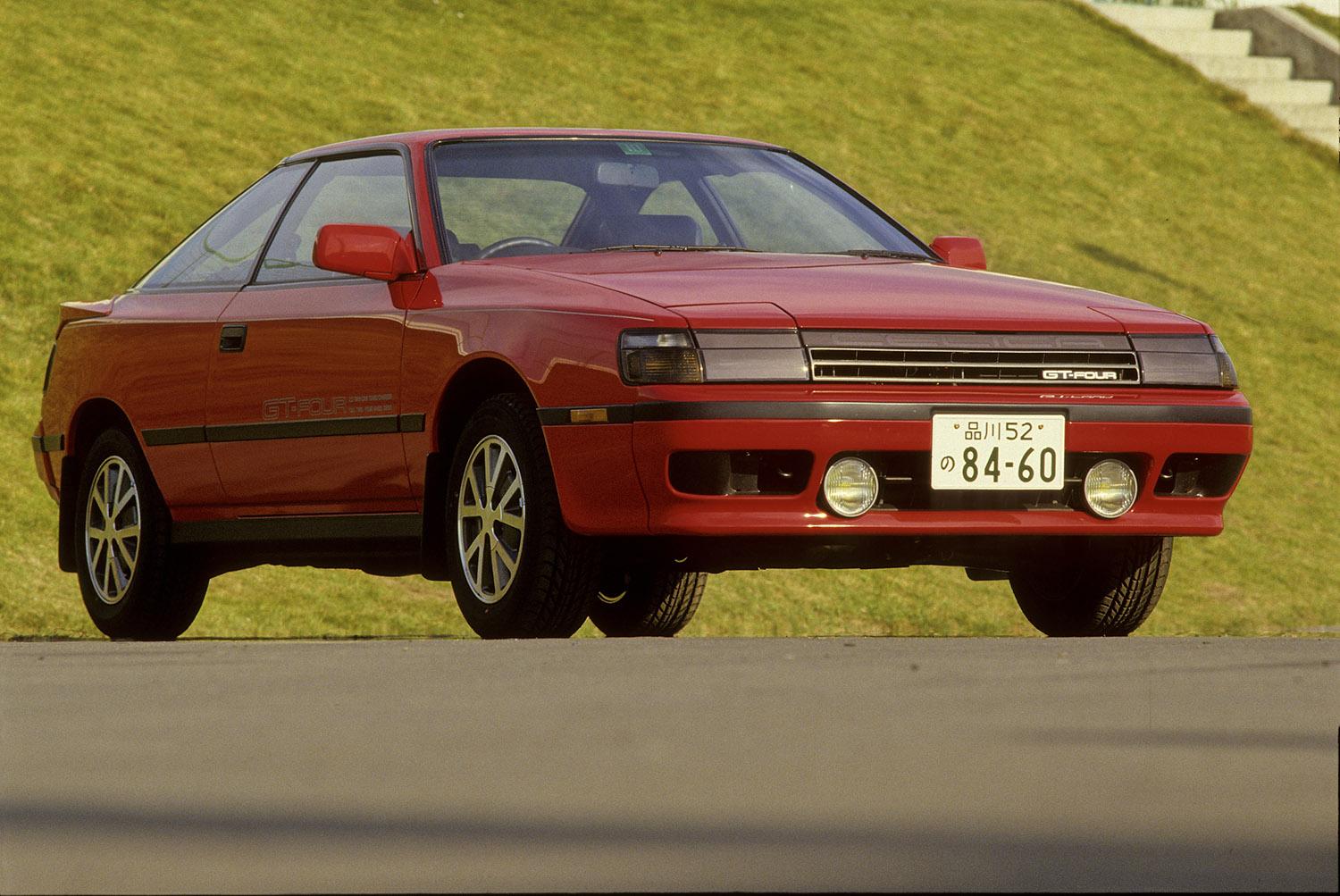 4代目 トヨタ・セリカ GT-FOURのフロントスタイリング