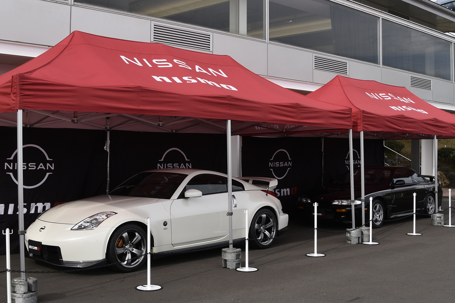 NISMO 40周年を記念したコンプリートカー展示ブース