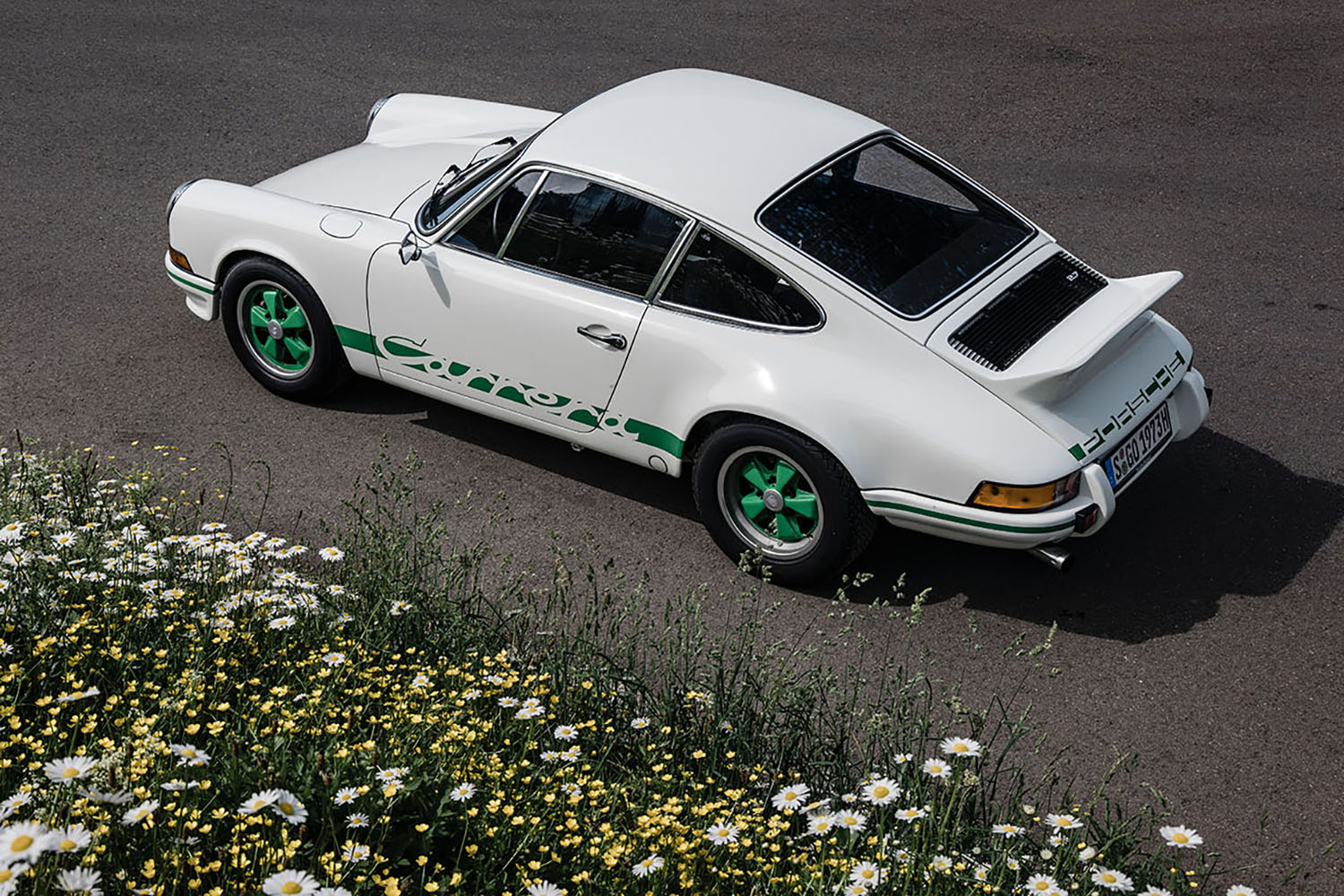 ポルシェ911カレラRSのリヤスタイリング