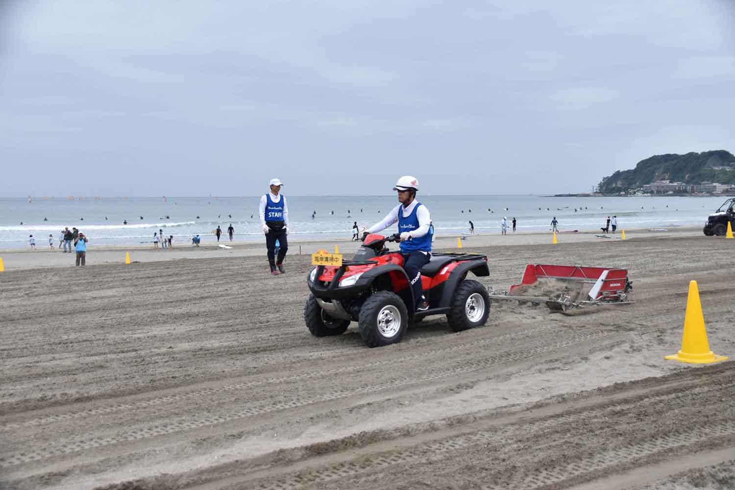 由比ヶ浜海水浴場で行われたHondaビーチクリーン活動 〜 画像16