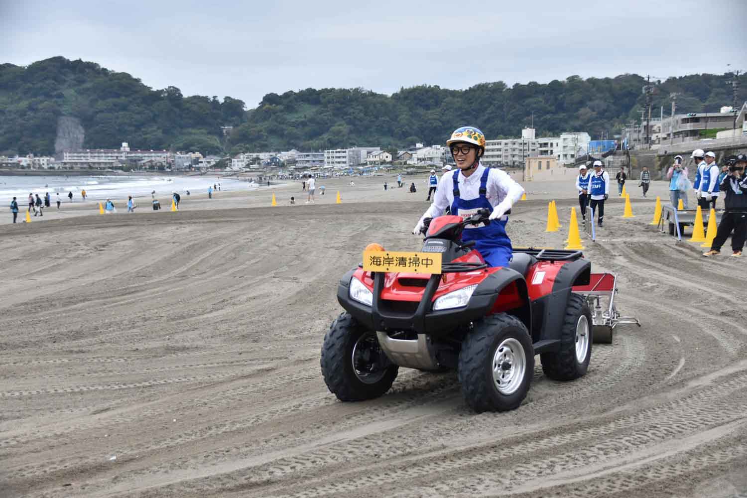 由比ヶ浜海水浴場で行われたHondaビーチクリーン活動 〜 画像22