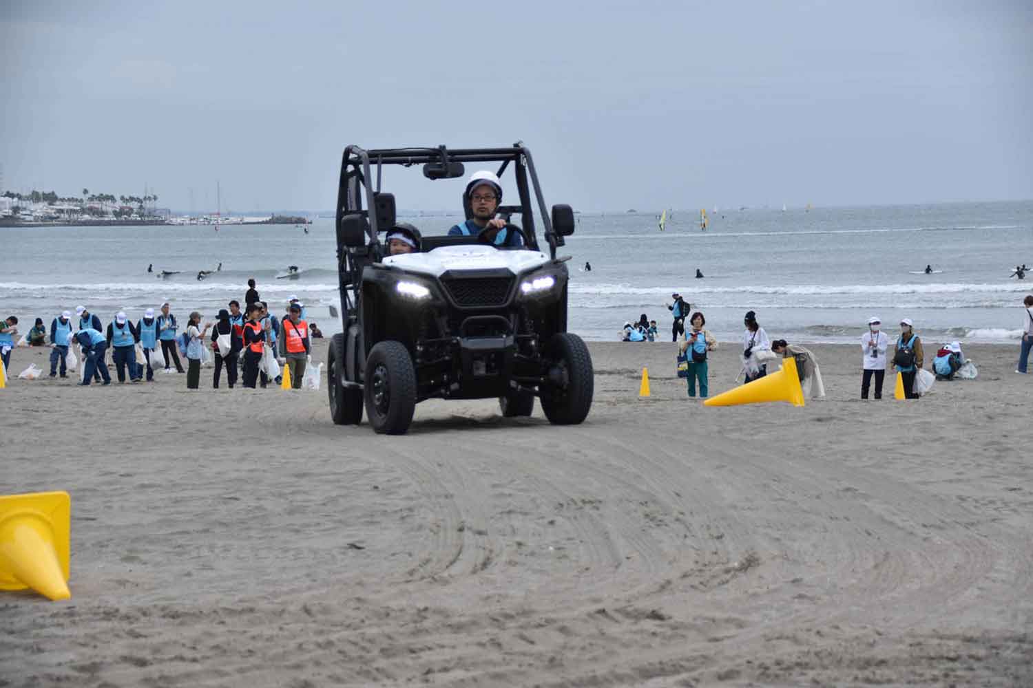 由比ヶ浜海水浴場で行われたHondaビーチクリーン活動 〜 画像23