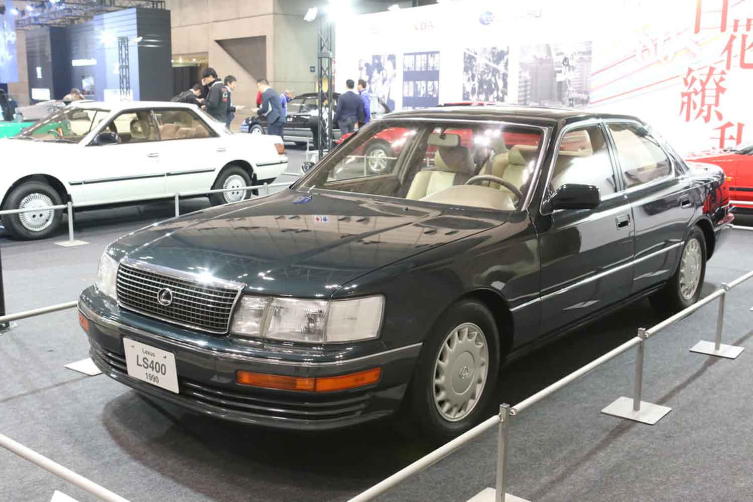 レクサスLS400（初代）のフロントスタイリング