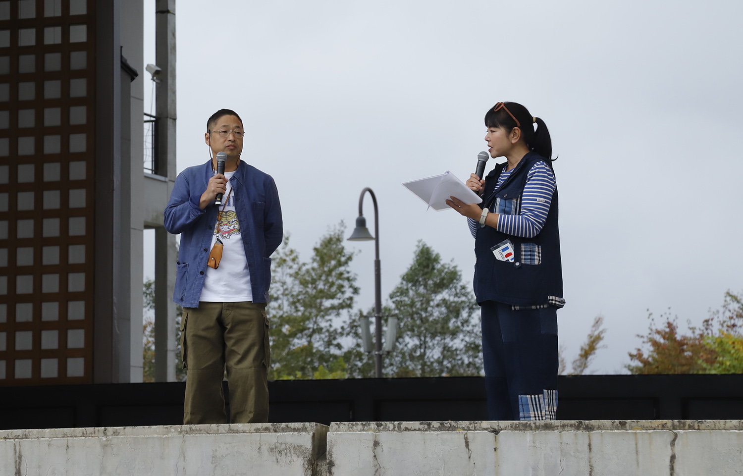 安田大サーカス・団長安田さんとモータージャーナリストの竹岡 圭さん