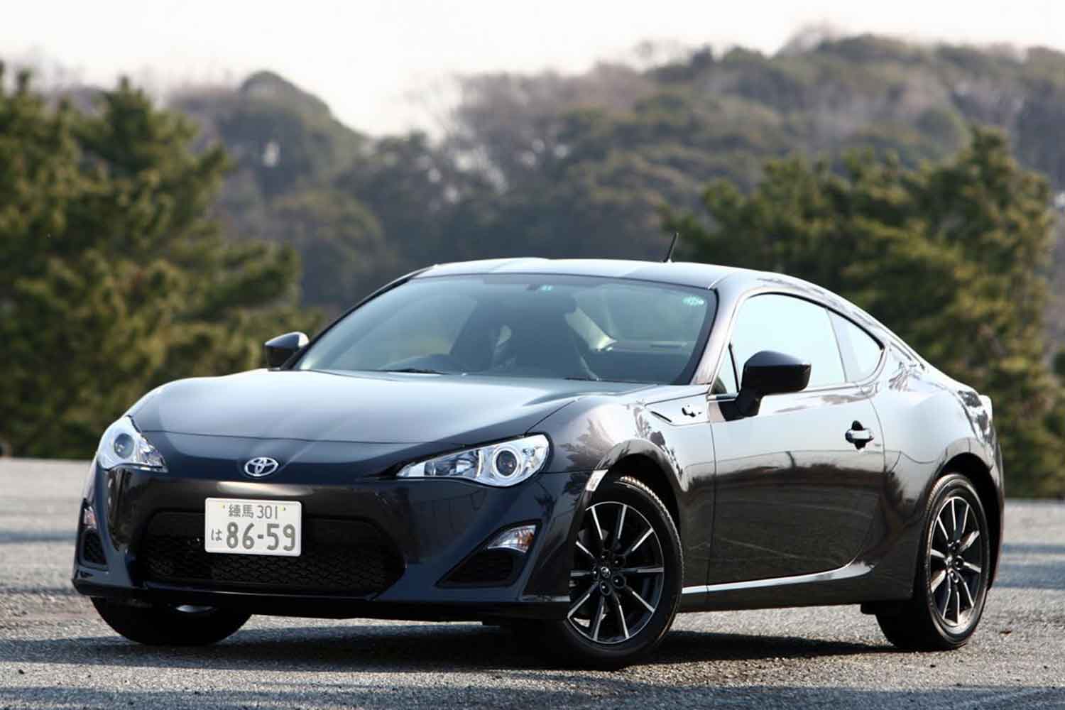 トヨタ86のフロントまわり