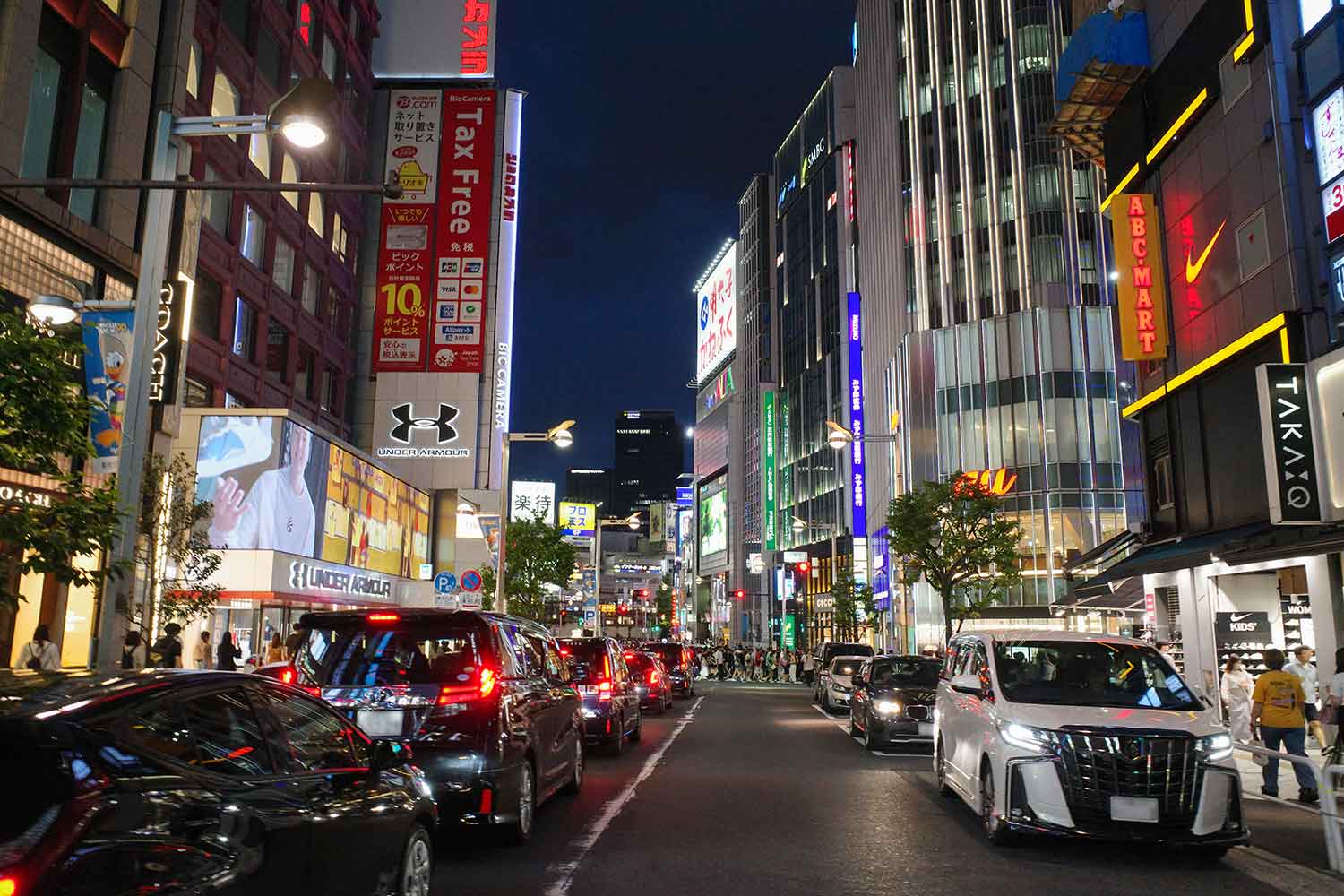 都内のビル群の夜景 〜 画像4