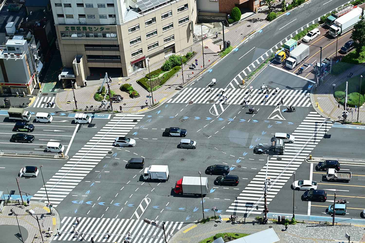 道路の交通状況