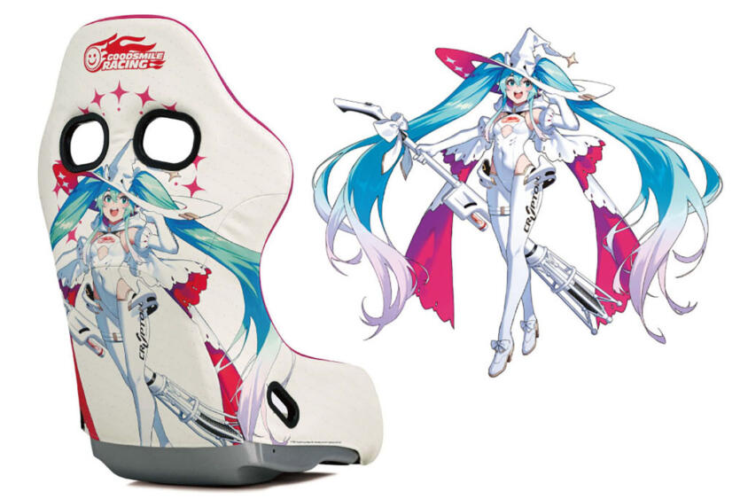 大人気「BRIDE×初音ミク」の新作バケットシートがキタ〜！　「ZETA IV レーシングミク2024 Ver.」の発売を開始