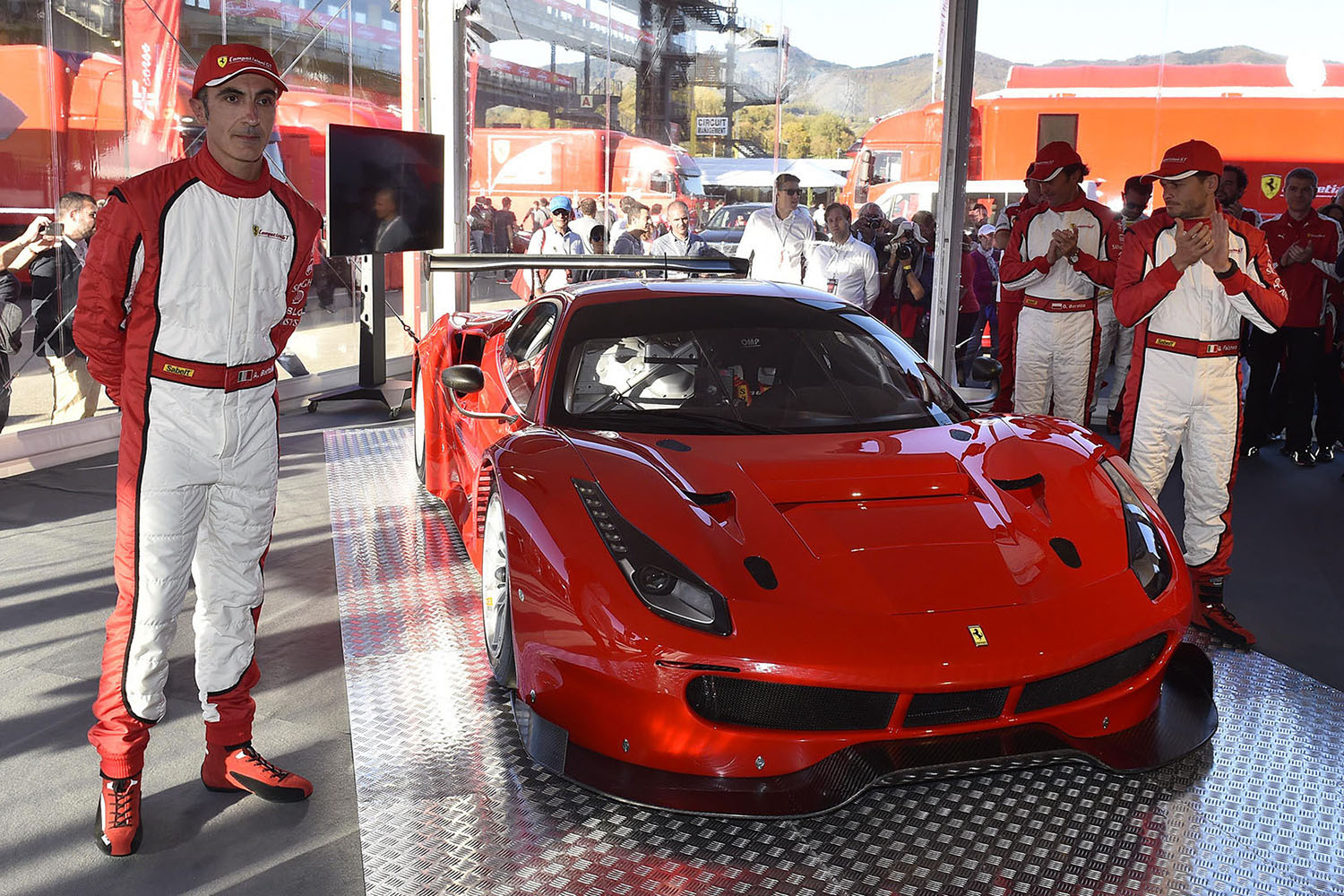 フェラーリ 488 GT3のスタイリング