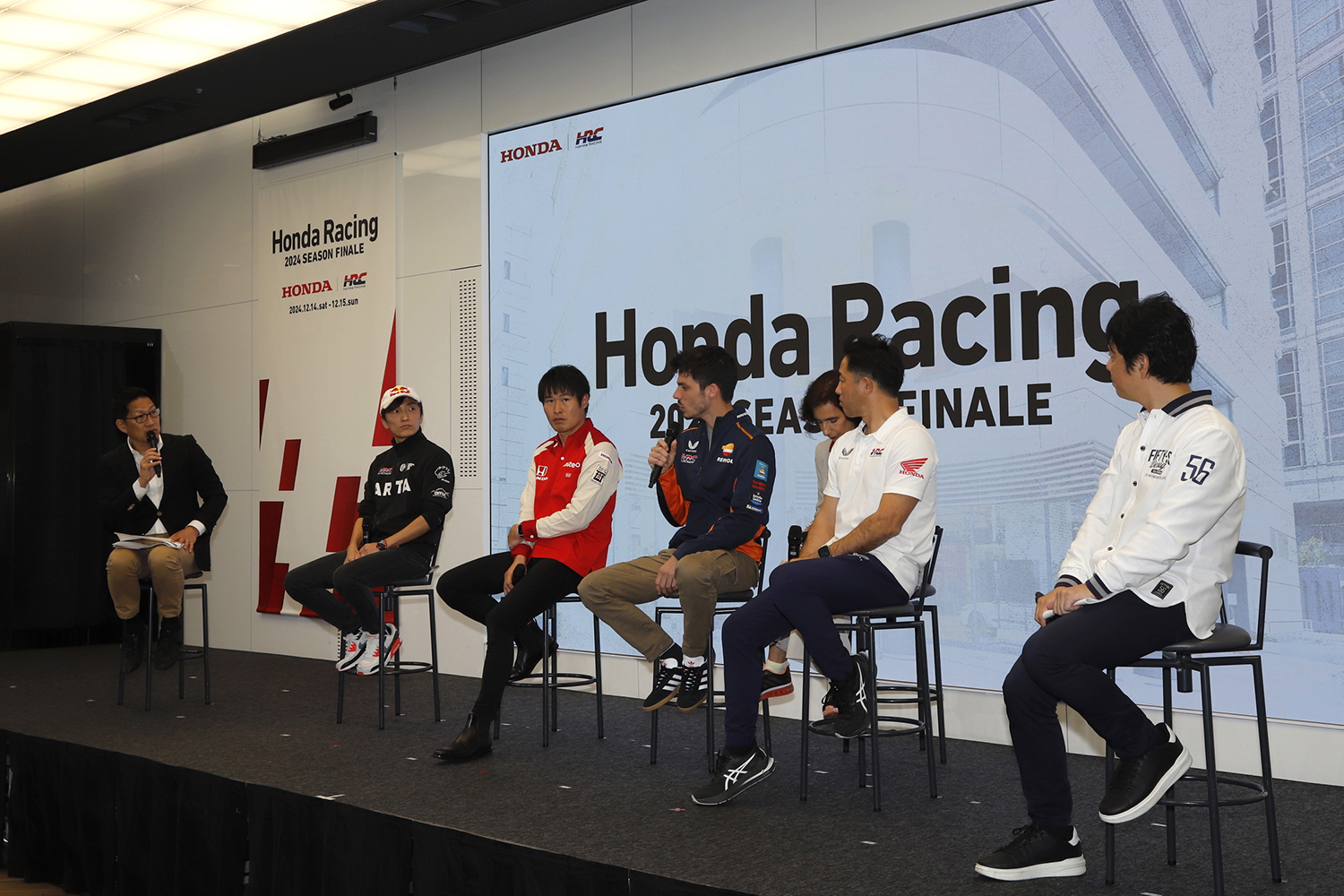 ホンダレーシングのファン感謝祭「Honda Racing 2024 Season Finale」が開催された