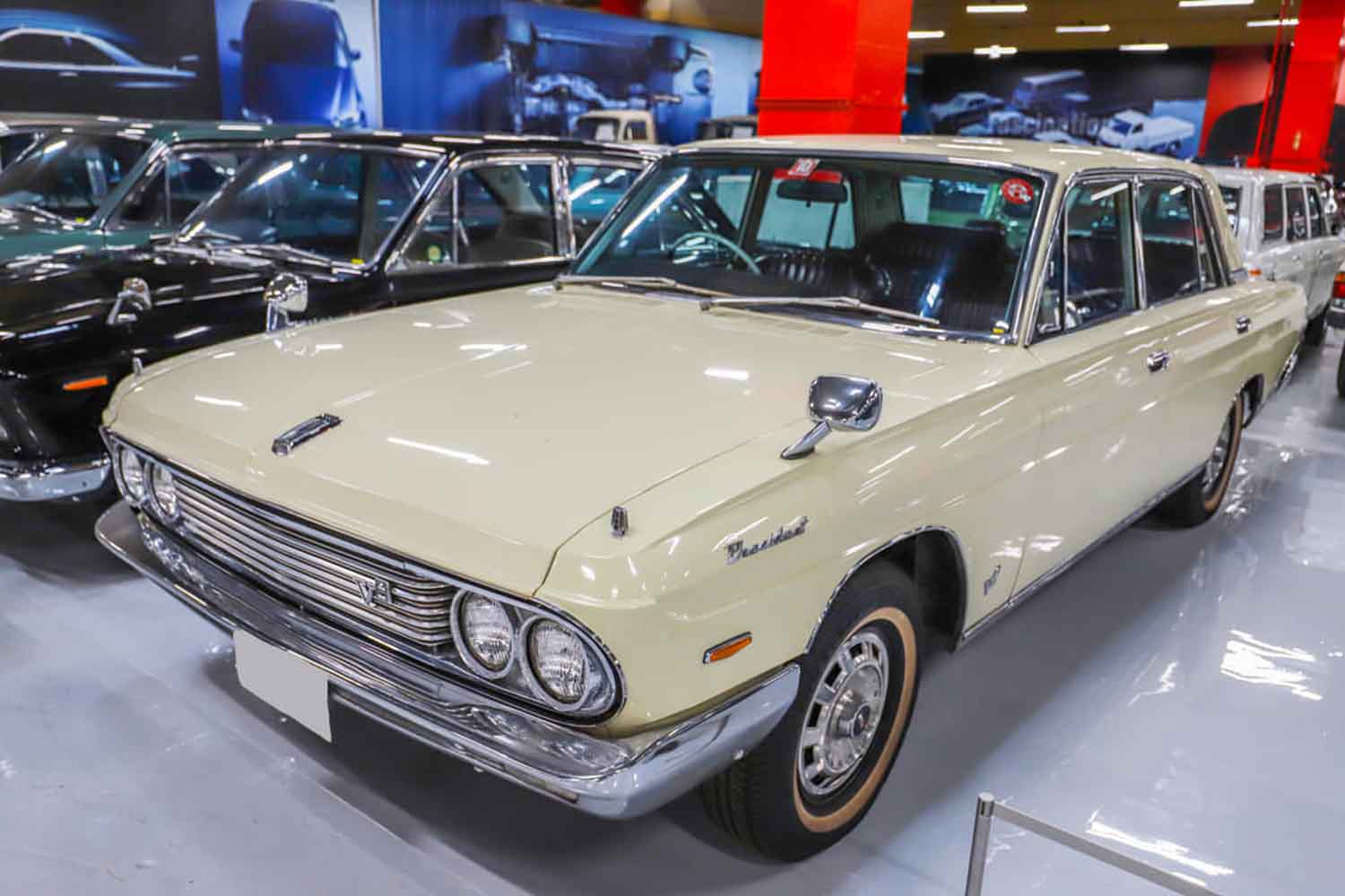 日産プレジデント（初代）のフロントまわり