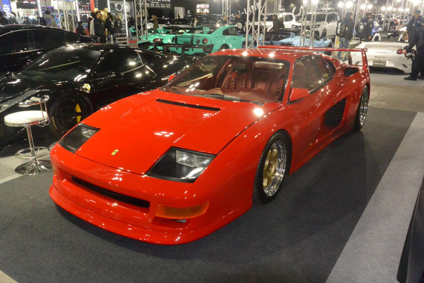 F40を上まわる性能を与えられたテスタロッサ「ケーニッヒ・コンペティション」が生で見られる！　【東京オートサロン2025】