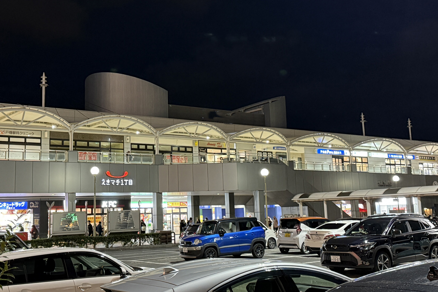 駅の駐車場