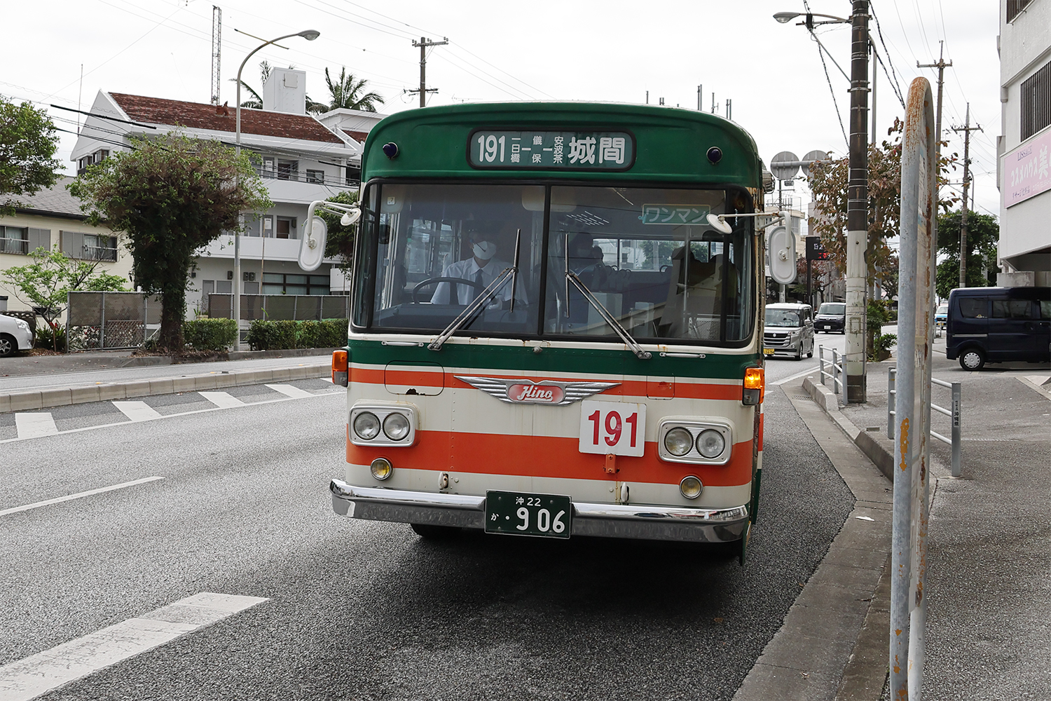 現在も走る191番路線のバス 〜 画像4