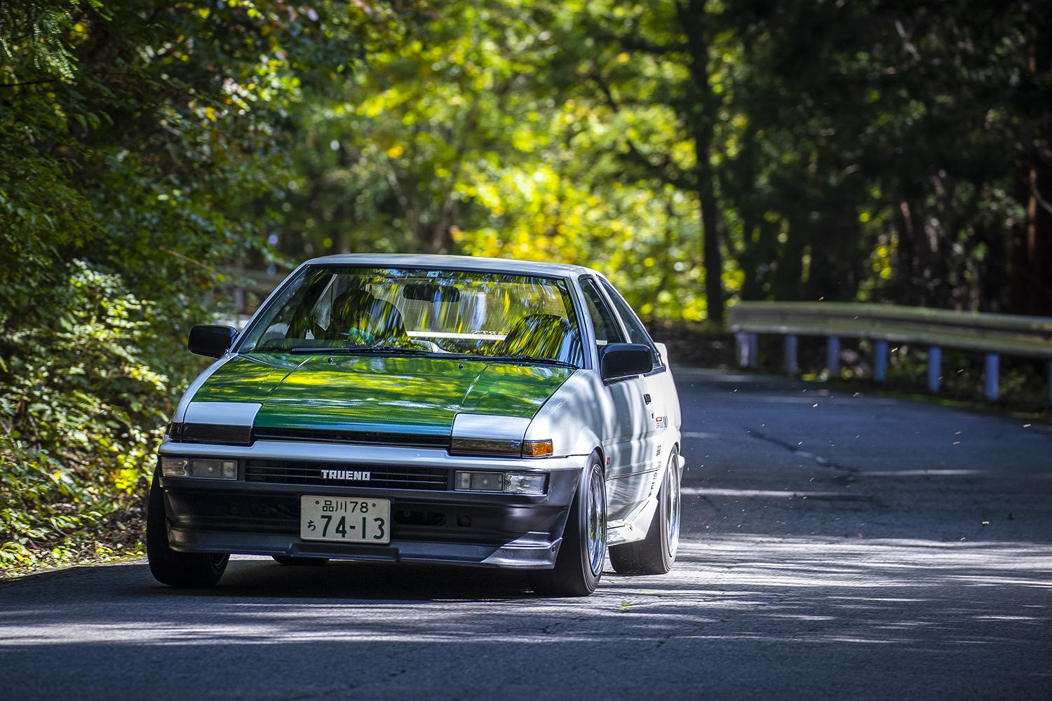 峠コースを走行するAE86 〜 画像15