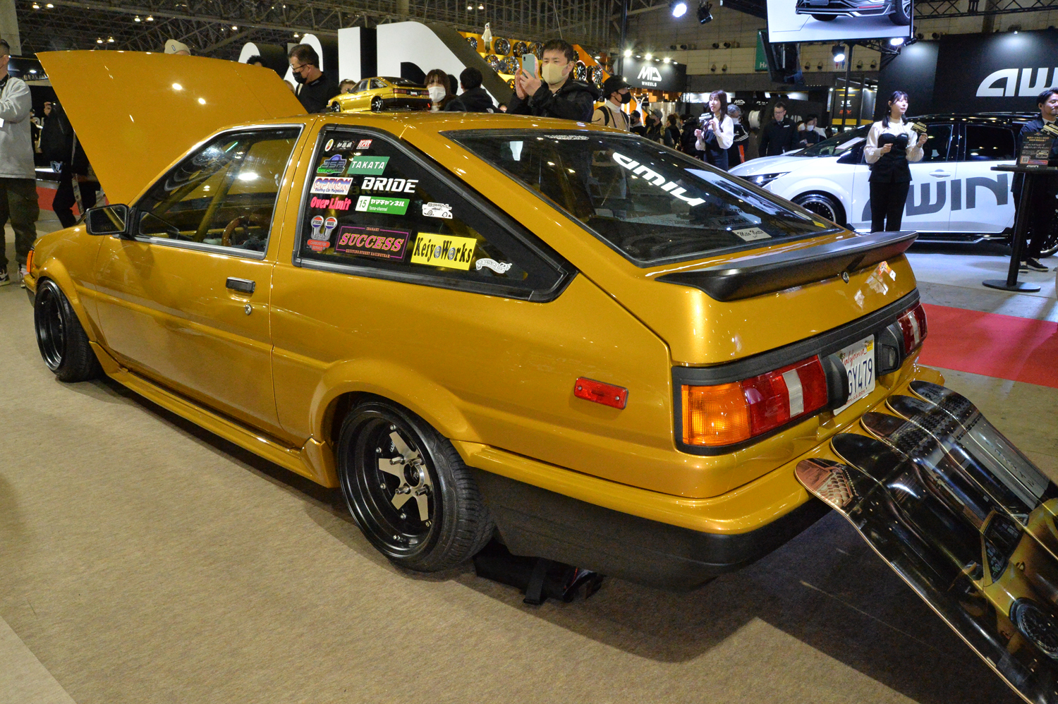 RIKO STYLE AE86 STREETのリヤスタイリング