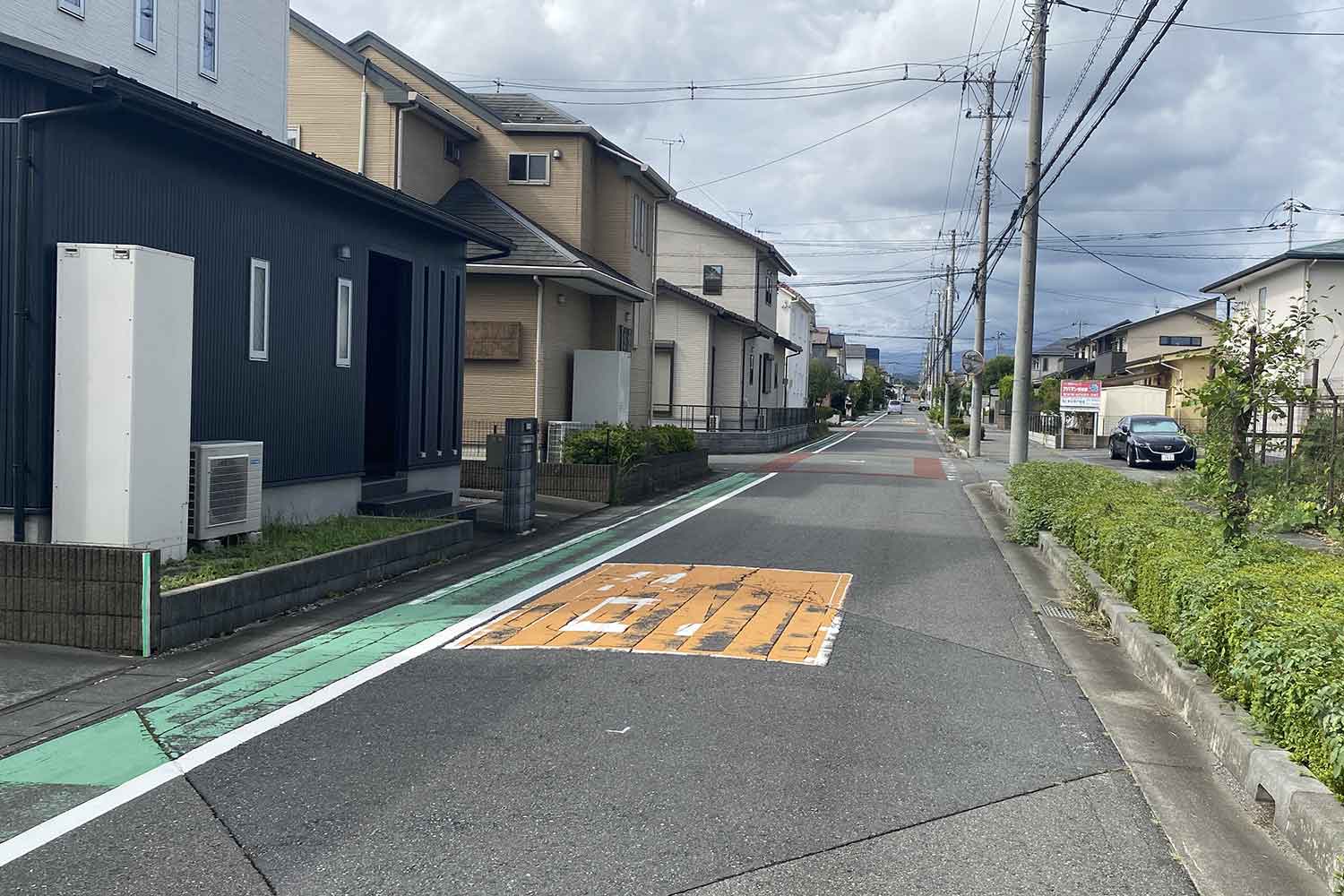 法定速度標識が設置されていない生活道路