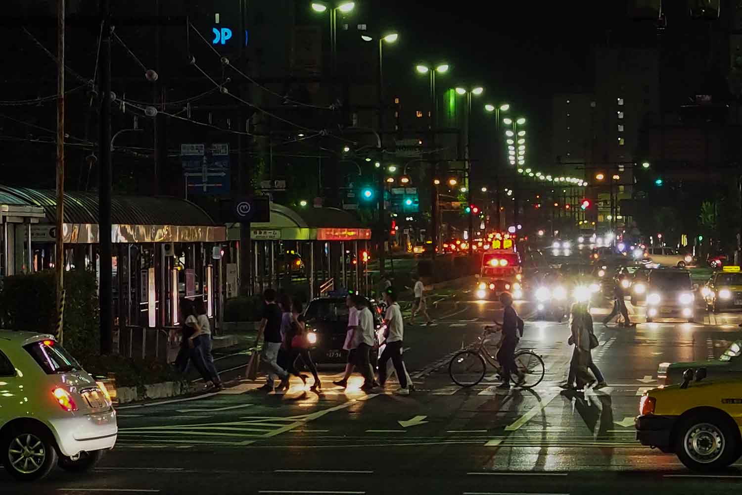 夜間の街なか 〜 画像5