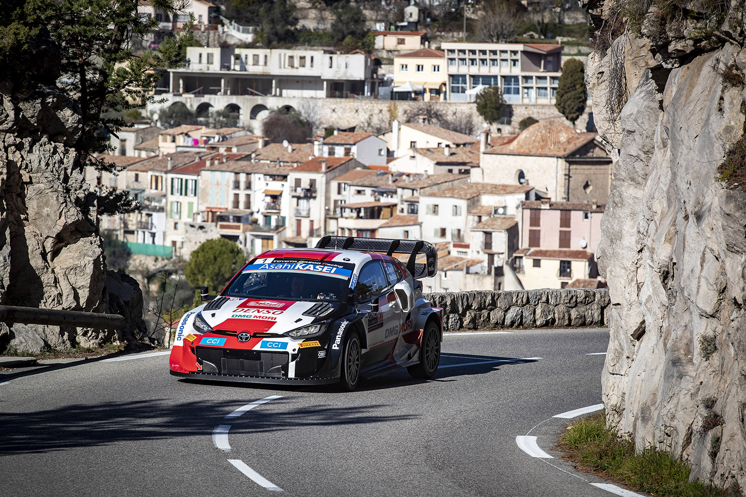 モンテカルロを走るGRヤリスRally1（2022）