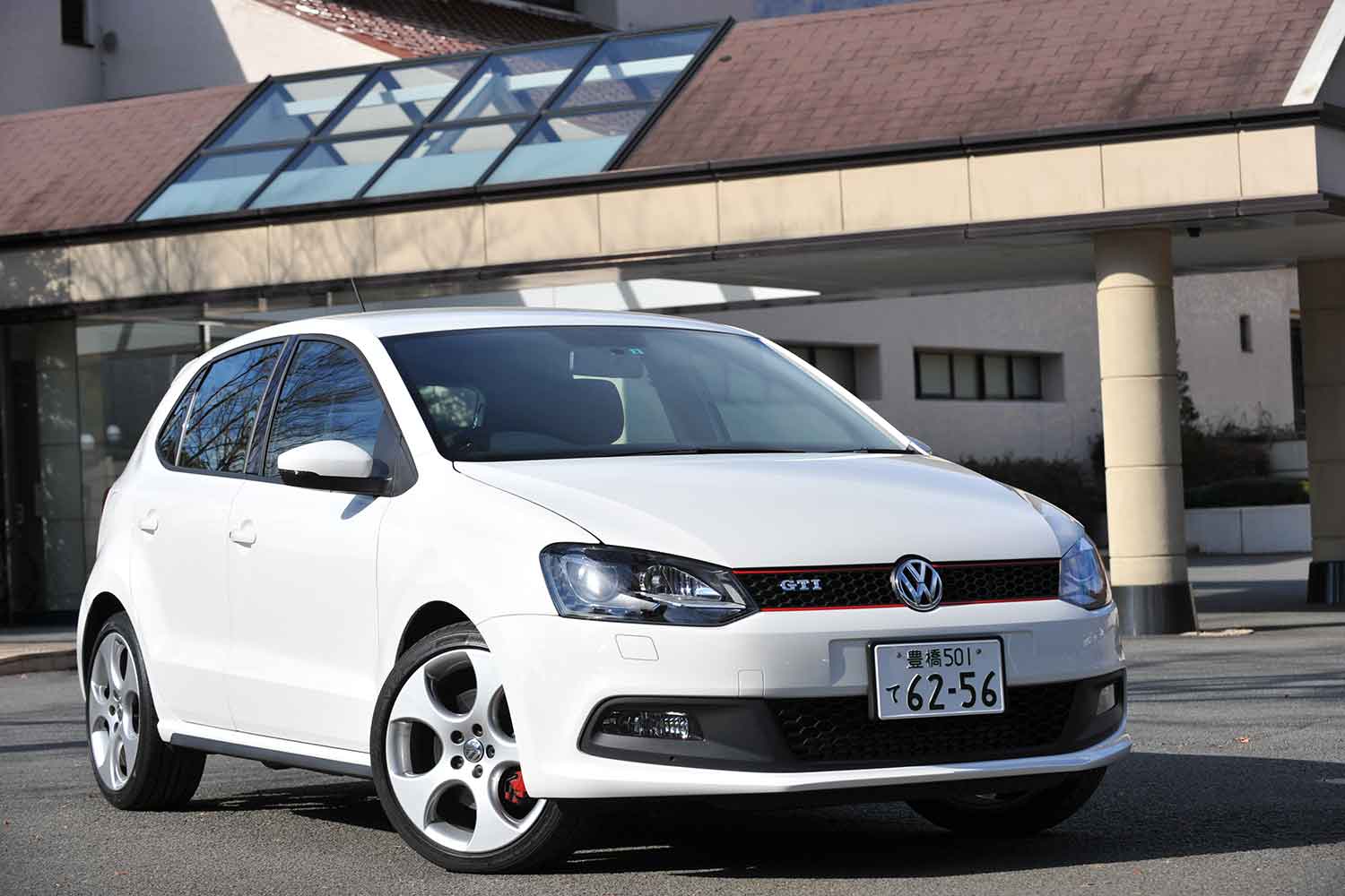 フォルクスワーゲン・ポロGTI（5代目）のフロントまわり