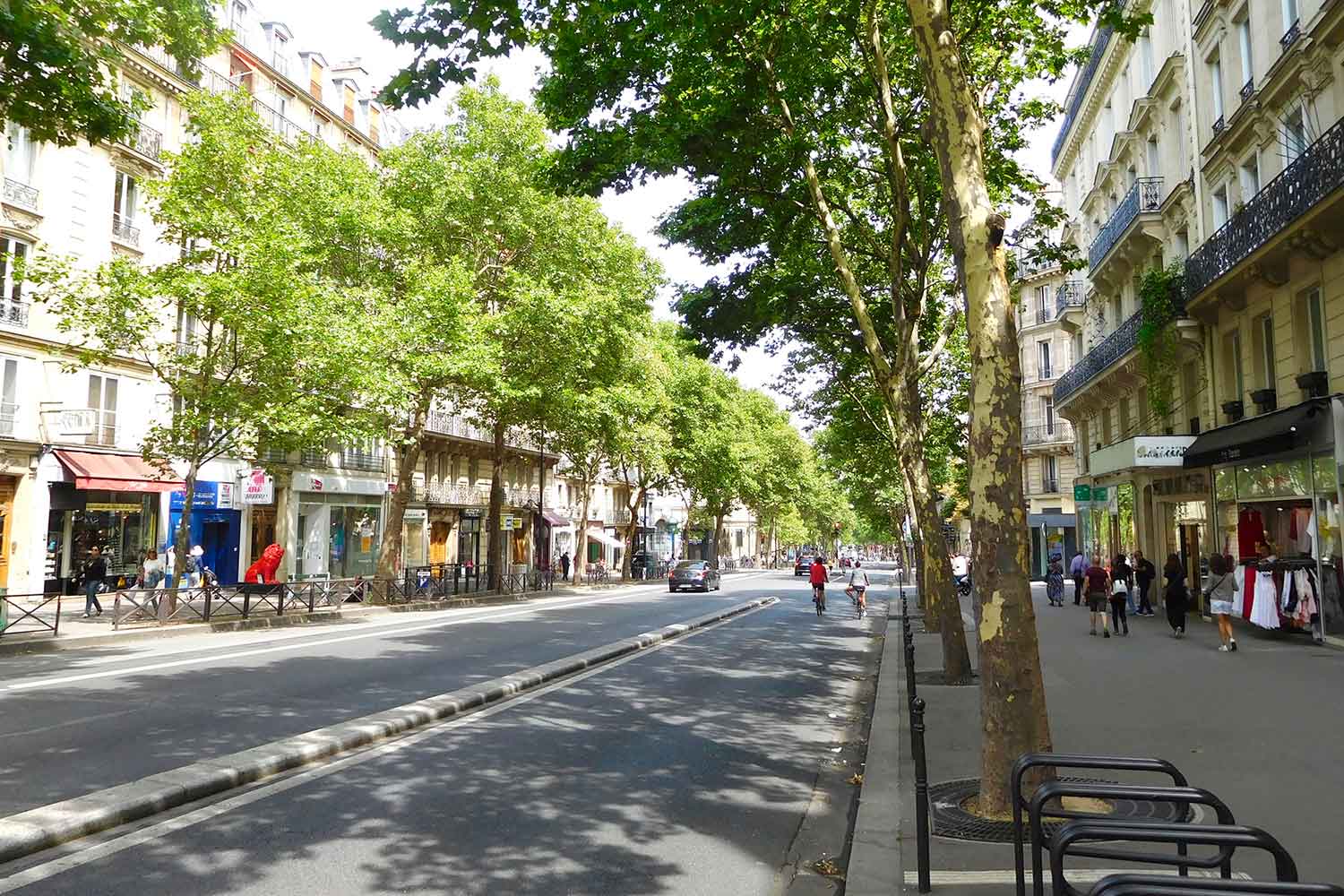 フランス・パリ市内の街並み