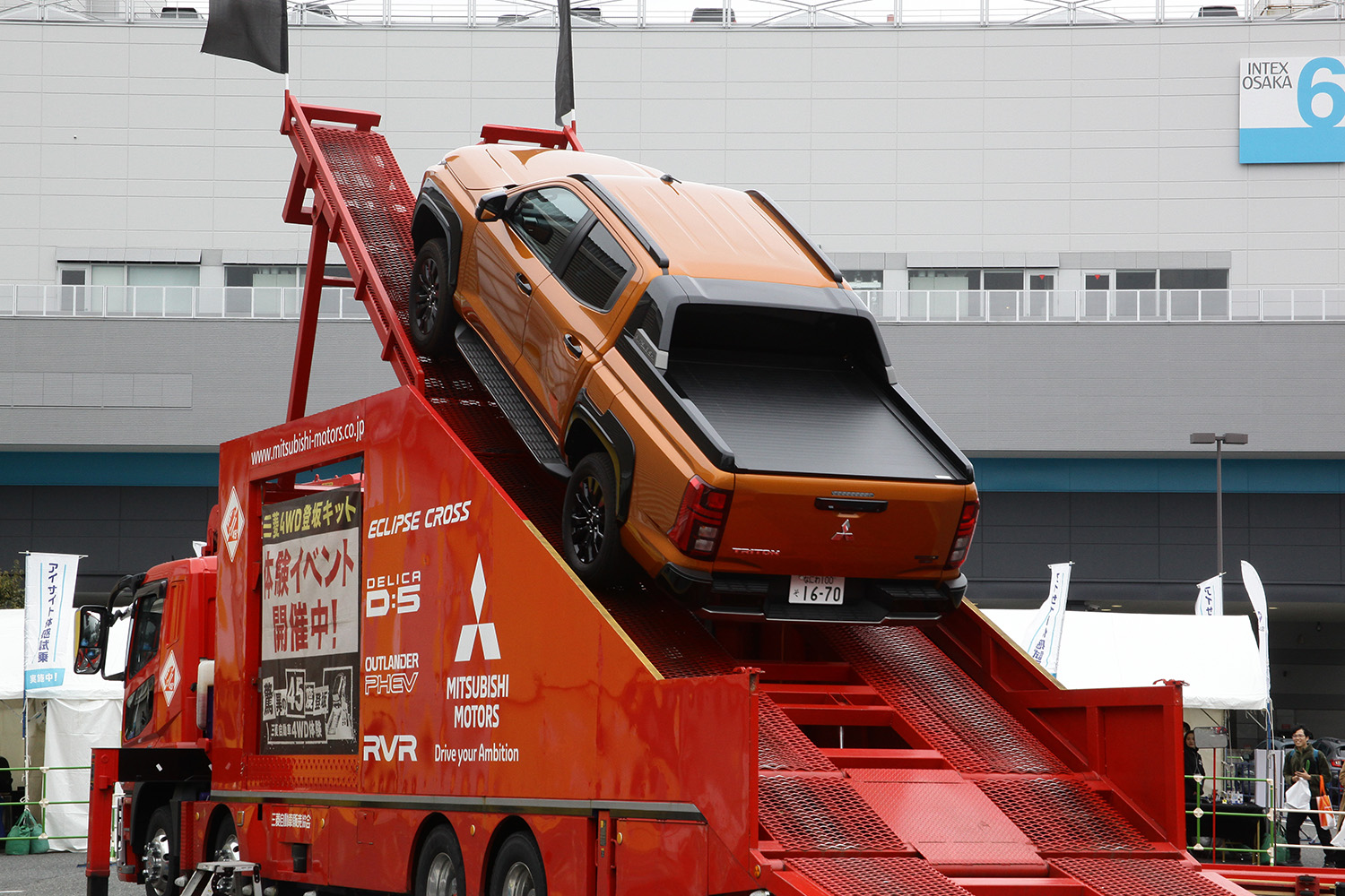 大阪オートメッセ2025で実施された三菱の4WD登坂体験を紹介 〜 画像12