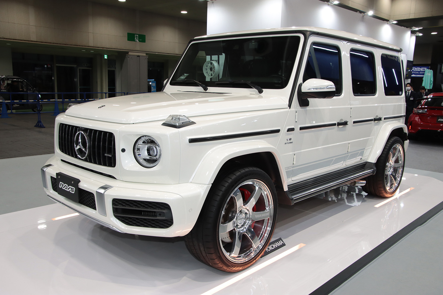 「ボルクレーシング TE37GC」を装着したメルセデスAMG G 63 〜 画像1