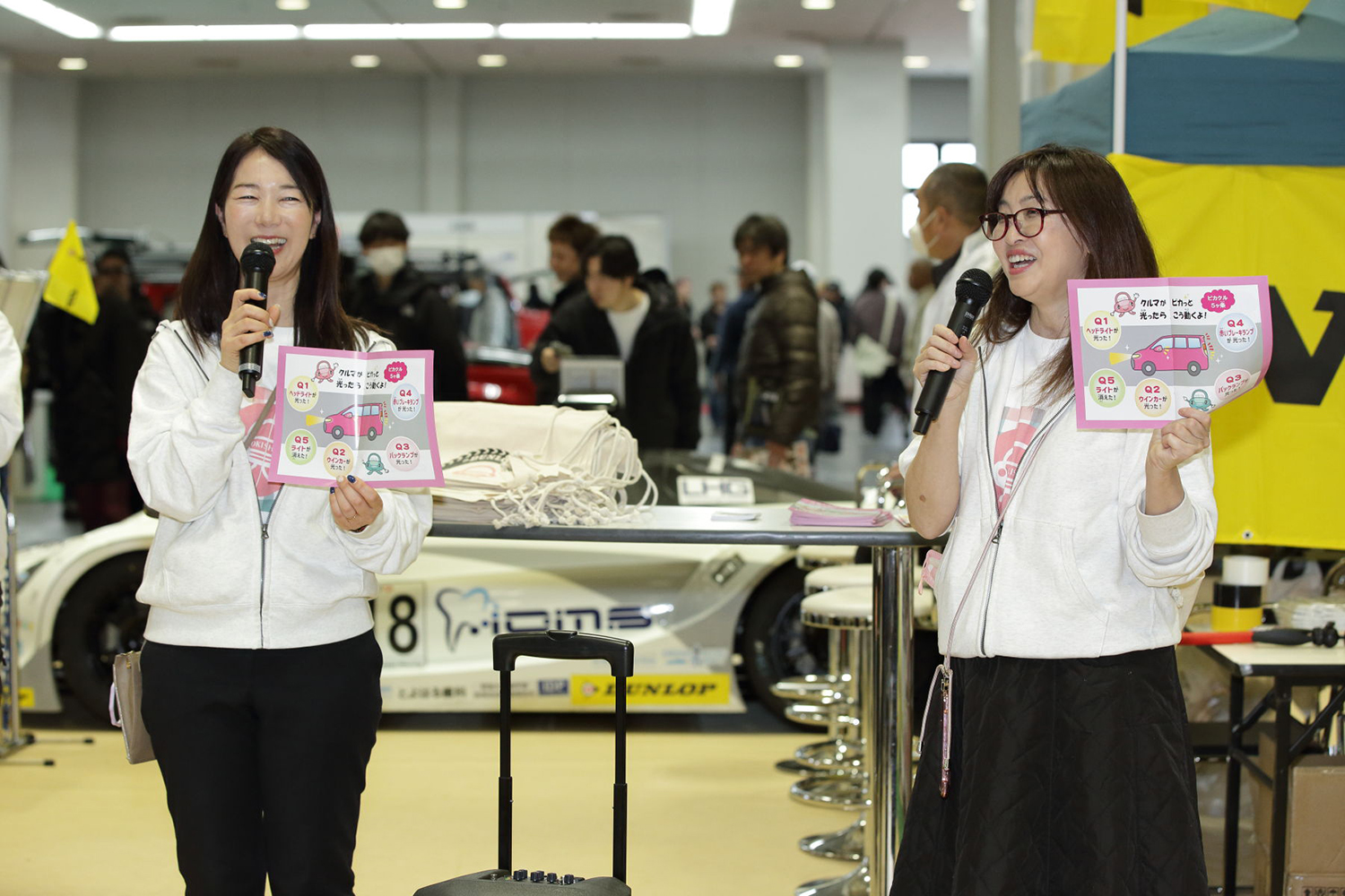 まるも亜希さんと吉田由美さん