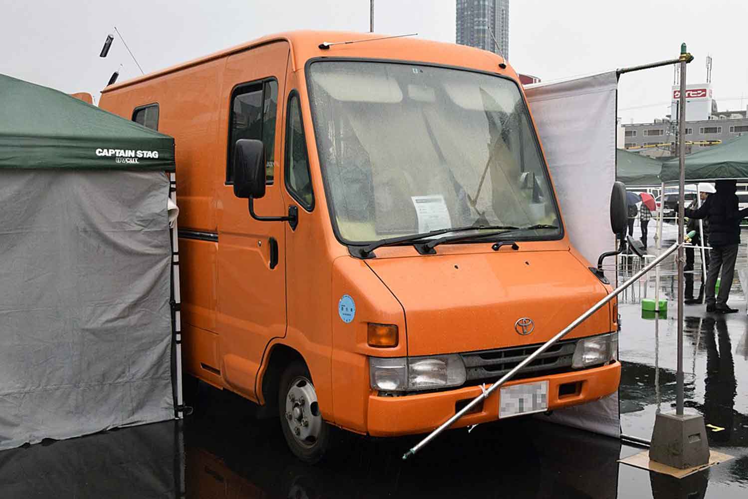 移動販売車として活躍しているトヨタ・クイックデリバリー（2代目）