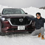 【画像】【試乗】雪道だったらロードスターより速い！　２トン超えの大型SUV「CX-80」を雪上で限界走行した!! 〜 画像2