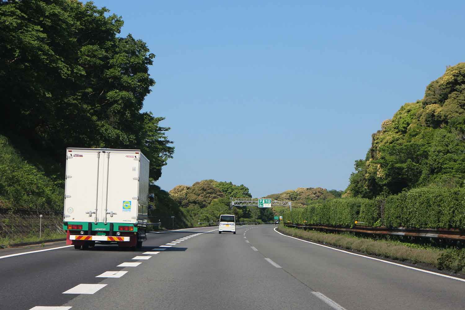 高速道路の付加車線のイメージ