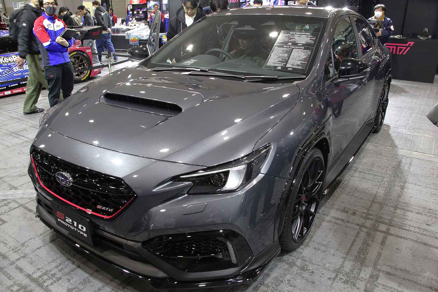 スバルS210プロトタイプのフロントスタイリング