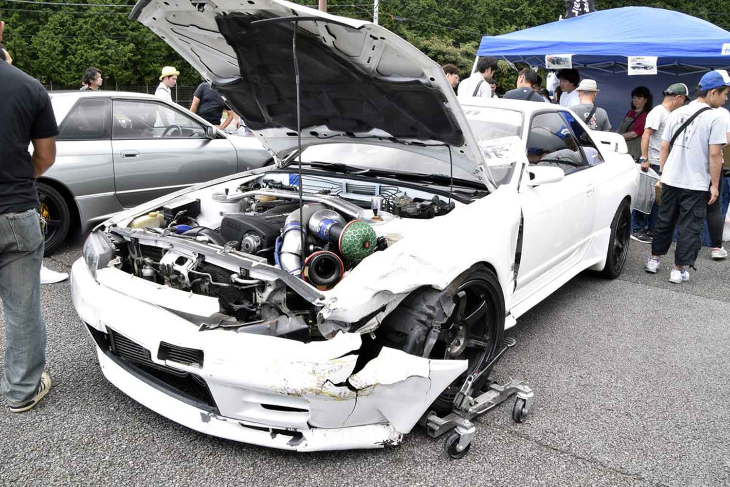 日産スカイラインGT-R（R32）の事故車両 〜 画像6