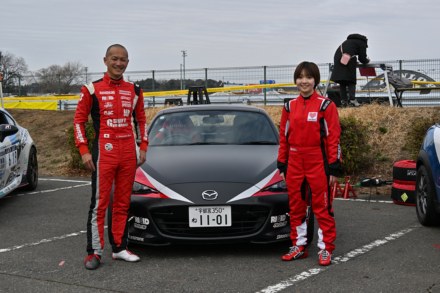 CP2 Team EASTの河本選手と土田美夢選手 〜 画像8