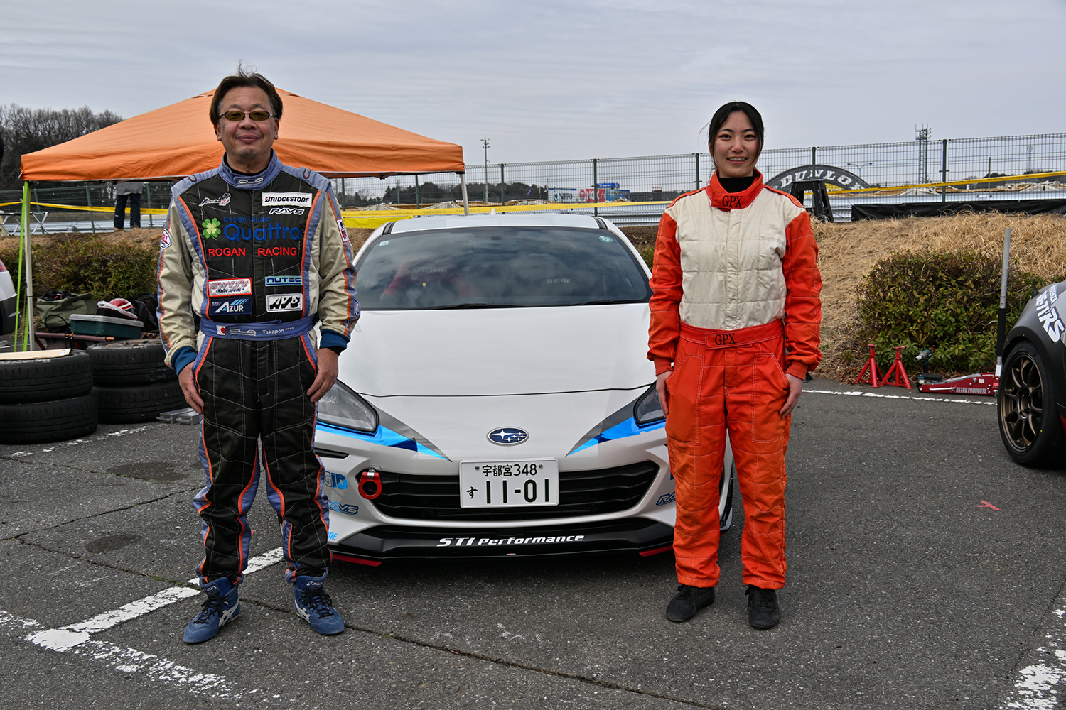 CP2 Team WESTの高屋選手と瓜本琴葉選手